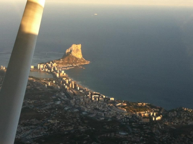 La costa desde el ultraligero
